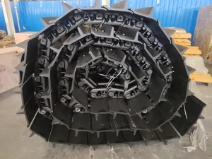 Chaîne de chenilles de qualité industrielle, maillon de chenille en acier hautement résistant à l'usure pour grande excavatrice et bulldozer - Product Image 2