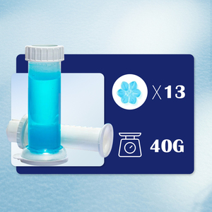 Nettoyant <span class=keywords><strong>WC</strong></span> automatique en gel OEM pour cuvettes de toilettes, désodorisant floral, éliminateur de calcaire et de taches, en seringue - Product Image 3
