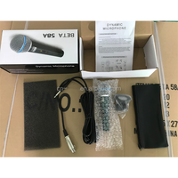Beta58 Beta 58A Beta58-SL mikrofon kabel genggam vokal dinamis harga murah grosir dengan kabel 3 atau 5 meter