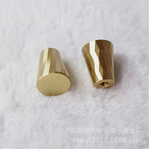Modern <b>Copper</b> Tapered Cabinet Handles 20x25mm Durable Furniture Hardware for Drawer Door <b>Knobs</b> - Product Image 2