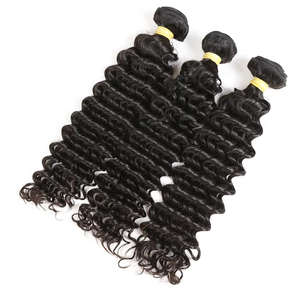Paquetes de cabello humano virgen de onda profunda Ali Queen Double Eleven de pulgadas - Product Image 4