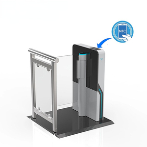 Enrtance Hệ thống kiểm soát truy cập hàng rào an ninh cửa quay cổng sinh học thời gian tham dự người đi bộ an ninh turnstile - Product Image 2