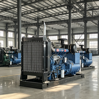 Groupe électrogène diesel à châssis ouvert robuste avec panneau de commande intelligent pour les travaux de construction d'infrastructure