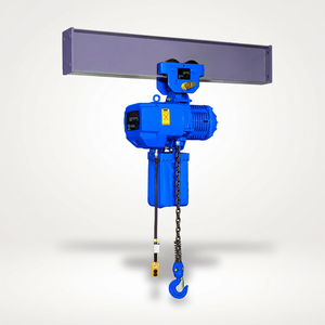 1 Ton Steel Travelling Electric Chain Hoist <b>Trolley</b> for Hotels and Manufacturing Plants 220V 380V - Product Image 1