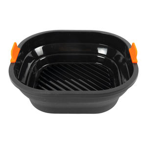 Stampo pieghevole di vendita a caldo riutilizzabile <span class=keywords><strong>in</strong></span> <span class=keywords><strong>Silicone</strong></span> <span class=keywords><strong>friggitrice</strong></span> <span class=keywords><strong>ad</strong></span> <span class=keywords><strong>aria</strong></span> vassoio, stampo da forno, stampo <span class=keywords><strong>in</strong></span> <span class=keywords><strong>Silicone</strong></span> <span class=keywords><strong>per</strong></span> uso alimentare <span class=keywords><strong>per</strong></span> forno e <span class=keywords><strong>friggitrice</strong></span> <span class=keywords><strong>ad</strong></span> <span class=keywords><strong>aria</strong></span> - Product Image 3