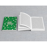 Papier d'impression brun, colle thermofusible, livre de soins pour bébé, édition de roman