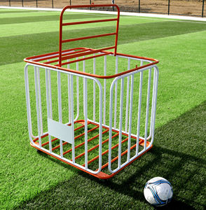 Basket-ball extérieur pliant métal roulant Multi sport balle stockage pliable volley-ball balle chariot Portable Football <span class=keywords><strong>Cage</strong></span> - Product Image 1