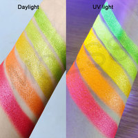 Marque Mcess ÉCHANTILLONS GRATUITS miroitant néon fluorescent chrome effet miroir pigments en poudre pour aquarelle encre résine nail art
