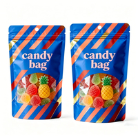 Sachets Doypack en PET refermables avec fermeture éclair pour bonbons, biscuits et snacks, présentation en magasin - Usine Haodong