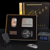 Promoción: Ratón Inalámbrico 2 en 1 Personalizable + Altavoz Bluetooth, Carga Inalámbrica, Práctico Set de Regalo Electrónico de Alta Gama