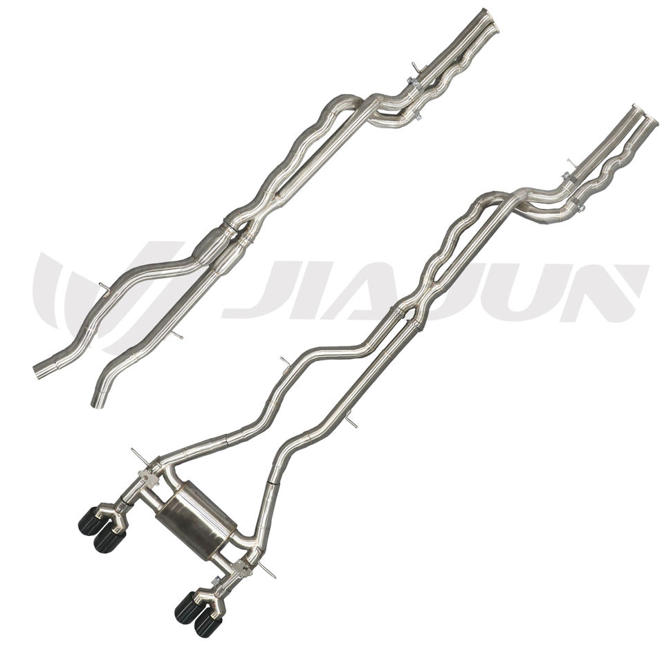 Stainless Steel Cat-back Valved Muffler For Bmw 3 Series M3 F80 M4 F82 ...