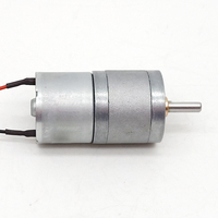 Engrenage électrique général à couple élevé, 12v dc, moteur à brosse rotative à basse vitesse, faible watt 320 370, boîte de vitesses 24v