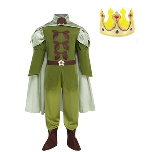 Disfraz <span class=keywords><strong>de</strong></span> <span class=keywords><strong>Príncipe</strong></span> Rana para Niño, Actuación en Escenario, Día del Niño, Cuento <span class=keywords><strong>de</strong></span> Hadas, Traje <span class=keywords><strong>de</strong></span> <span class=keywords><strong>Príncipe</strong></span> con Capa para Halloween, <span class=keywords><strong>Personajes</strong></span> <span class=keywords><strong>de</strong></span> Televisión - Product Image 5