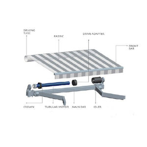 Manivela de mano <span class=keywords><strong>para</strong></span> persianas <span class=keywords><strong>enrollables</strong></span> eléctricas, accesorios de motor tubular, <span class=keywords><strong>toldos</strong></span> <span class=keywords><strong>para</strong></span> puertas - Product Image 5