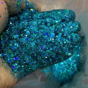 Poudre de paillettes holographiques mélangées, paillettes pour loisirs créatifs, pour la décoration de gobelets, le nail art, les bijoux en résine et les créations artisanales - Product Image 4