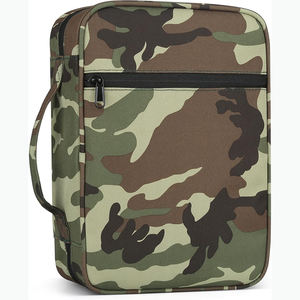 Muestra gratis, gran oferta, Funda de cuero para Biblia, PU, libro bíblico, estudio, estuche de transporte, bolsa con asa para mujeres y hombres - Product Image 1