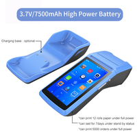 Système de point de vente Milestone MHT-M1 avec support d'imprimante, terminal mobile hors ligne, caméra 5MP, écran HD 5 pouces - PDA en stock