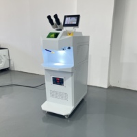 Machine de soudage laser haute puissance 200 W pour bijoux, or pur, argent pur, réparation, refroidissement par eau, 130 joules