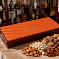 Boîtes en bois de luxe personnalisables pour cadeaux alimentaires, noix, dattes, fruits, avec inserts – Vente en gros