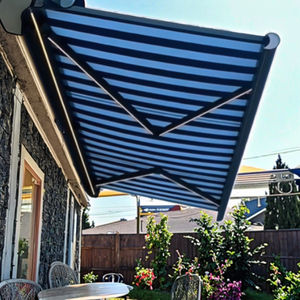 Parasol retráctil motorizado personalizado con marco de aleación de aluminio Material acrílico para toldos de jardín y <span class=keywords><strong>patio</strong></span> de cafetería - Product Image 1