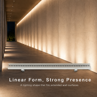 Projecteur mural LED RGBW DMX512 personnalisé pour extérieur avec effet de lavage mural uniforme pour façade de bâtiment, pont, éclairage architectural