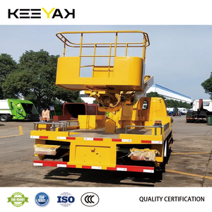 JMC 4x2 Camión aéreo 23m Camión de cubo Plataforma de trabajo aéreo Elevador hidráulico Boom Camión de operación a gran altitud Mejor precio - Product Image 6