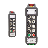 Télécommande radio industrielle 8 boutons double vitesse tri-étanche IP67 avec station de charge pour batterie rechargeable CE pour pont roulant