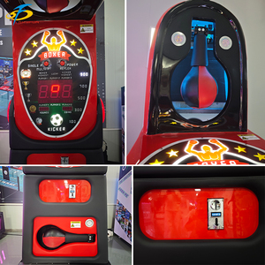 Máquina de Juego Arcade de Boxeo <span class=keywords><strong>KICKBOXER</strong></span>, con Protección, Durabilidad y Entretenimiento, de Plástico y Metal, con Altavoz Ligero, Operada con Monedas - Product Image 2