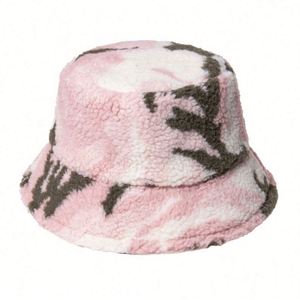 Chapeau Bob Camouflage Hiver Automne en Laine d'Agneau Doublée Polaire pour Hommes et Femmes – Chaud, Coupe-Vent et Résistant - Product Image 4
