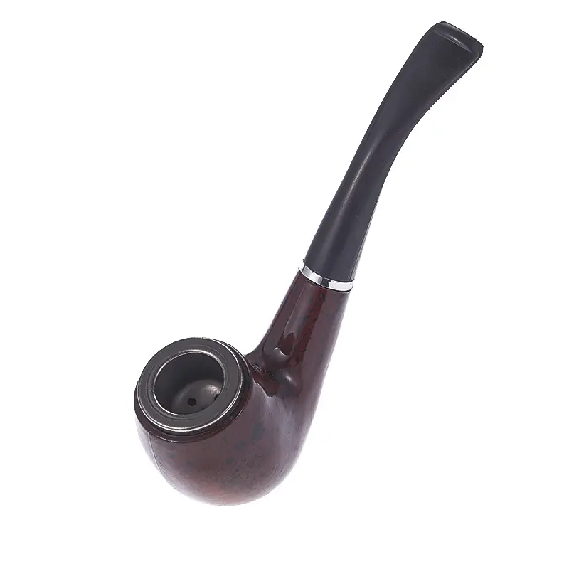 140 MM Wood Pipes for Smoking Classical Style for Man Handmade with Tobacco Bowl Smoking Shop Accessories Wholesale Rolling Supp