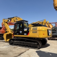Excavatrice sur chenilles Caterpillar CAT 330D2L d'occasion, 30 tonnes, pelle hydraulique d'origine CAT330D2L à vendre