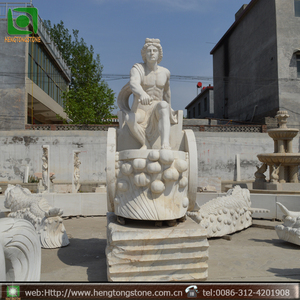 Decorazione esterna dell'hotel famosa statua <span class=keywords><strong>di</strong></span> figura <span class=keywords><strong>Apollo</strong></span> in marmo bianco naturale intagliata a mano - Product Image 3