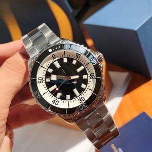 Reloj de Lujo para Hombre, de Alta Calidad, de Acero Inoxidable, Estilo Marino, con Calendario, Resistente al Agua, con Luz Nocturna, Marca Breitlines - Product Image 5