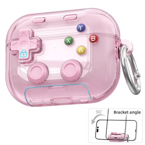 Nueva Funda Protectora Transparente para Auriculares con Soporte Descompresivo para 4 y Pro 3, Pintada con Spray - Product Image 3