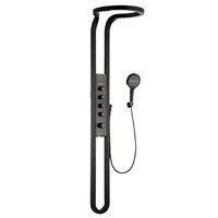 Ensemble de douche cascade encastré Yuyun tout en cuivre avec affichage numérique intelligent, pression standard et accessoire de douche dorsale
