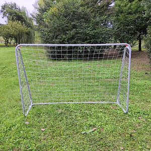 Filet de <span class=keywords><strong>but</strong></span> de football de football <span class=keywords><strong>argent</strong></span>é de tailles multiples personnalisé <span class=keywords><strong>en</strong></span> usine sans tissu de tir pour l'entraînement - Product Image 4
