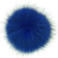 Cheveux longs 10 cm-15 cm Véritable Raton Laveur Laine Pompon Boule De Fourrure De Renard
