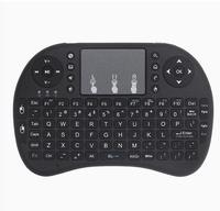 Keyboard Nirkabel Mini I8 2.4GHz dengan Lampu Latar 3 Warna, Mouse dan Keyboard Mini I8 Nirkabel Portabel