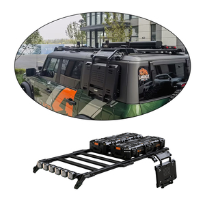 Portapacchi in Lega di Alluminio per Auto 4x4, Compatibile con Ford Brono - Product Image 1