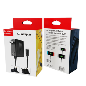 <span class=keywords><strong>Cargador</strong></span> para <span class=keywords><strong>Nintendo</strong></span> <span class=keywords><strong>Switch</strong></span> Adaptador de CA Fuente de alimentación Carga rápida <span class=keywords><strong>Compatible</strong></span> con <span class=keywords><strong>Nintendo</strong></span> <span class=keywords><strong>Switch</strong></span>/Lite/Consola OLED y Base de TV - Product Image 6