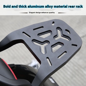 Dossier rabattable en alliage d'aluminium pour motos Divers modèles universels Sièges d'installation non destructifs - Product Image 2