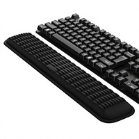 Reposamuñecas Rectangular Personalizado de Espuma Viscoelástica Ancha y Suave para Teclado de Juegos, Almohadilla de Soporte para Manos, Alivio del Dolor de Muñeca, Protector de Muñeca