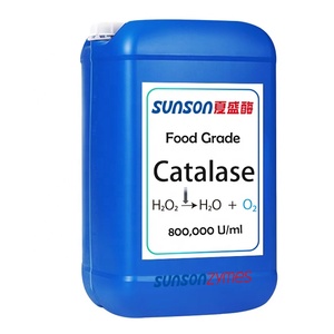 글루코 네이트 생산 및 H2O2 폐수 처리를위한 80kU/ml 카탈라아제 효소 | 식품 등급 | 20 ℃-55 ℃ | 5.0-10.0 pH - Product Image 1