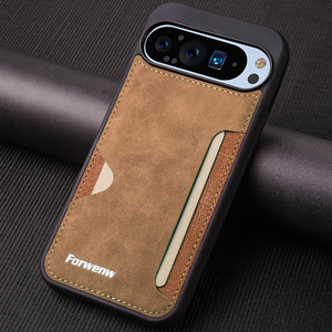 Étui de téléphone avec porte-cartes, support en similicuir de luxe pour Google Pixel 10 Pro XL <span class=keywords><strong>9A</strong></span> - Product Image 1
