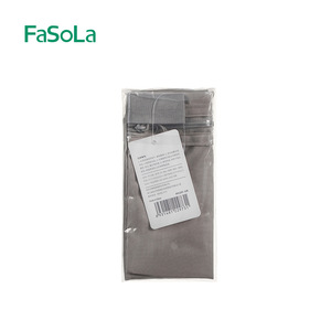 FaSoLa Mini Organizer Bag Gray Waterproof Portable Flat Top Cosmetic Case for Travel Outdoors - Product Image 1