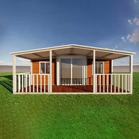 2025 Maison de conteneur extensible préfabriquée de luxe prête à l'emploi 1ou 2 chambres à coucher