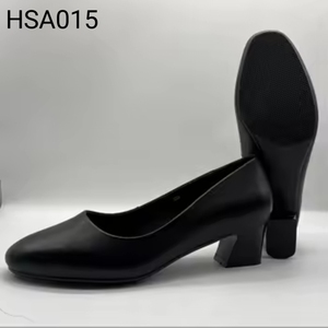 CXT, Zapatos de Vestir de Cuero de Grano Completo para Personal de Hotel, Cómodos, con Tacón, para Servicio de Alimentos, Camareros, HSA015 - Product Image 1