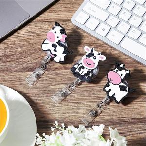 In acrilico Cow hurse Badge retrattile retrattile retrattile porta distintivo con Clip girevole per ufficio scolastico medico <span class=keywords><strong>Nur</strong></span> - Product Image 6