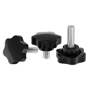 Plum Blossom-Shaped Screwdriver Adjustable Knob PP + Carbon Steel <b>M4</b>-M12 Contemporary Design Easy Installation for Drawers - Product Image 3