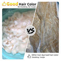 Vrais cheveux brésiliens naturels Remy, cheveux humains, non traités, kératine, vierge, Cabello humain, vierge Plus, extensions